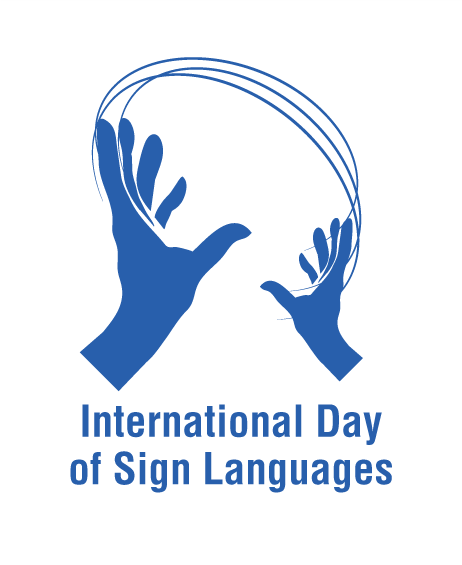 Intl Day of Sign Languages Logo